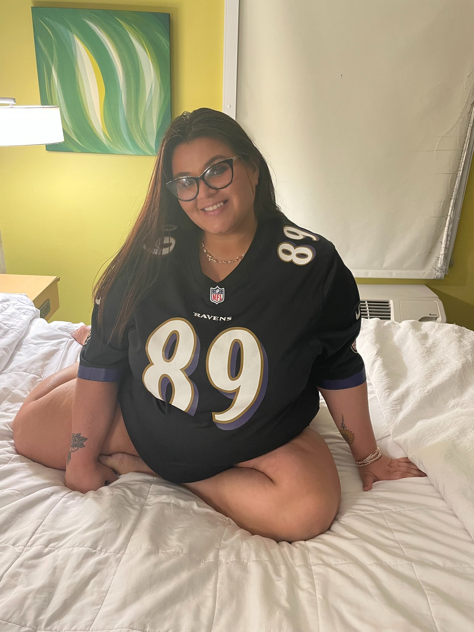 Raven in Ravens Jersey