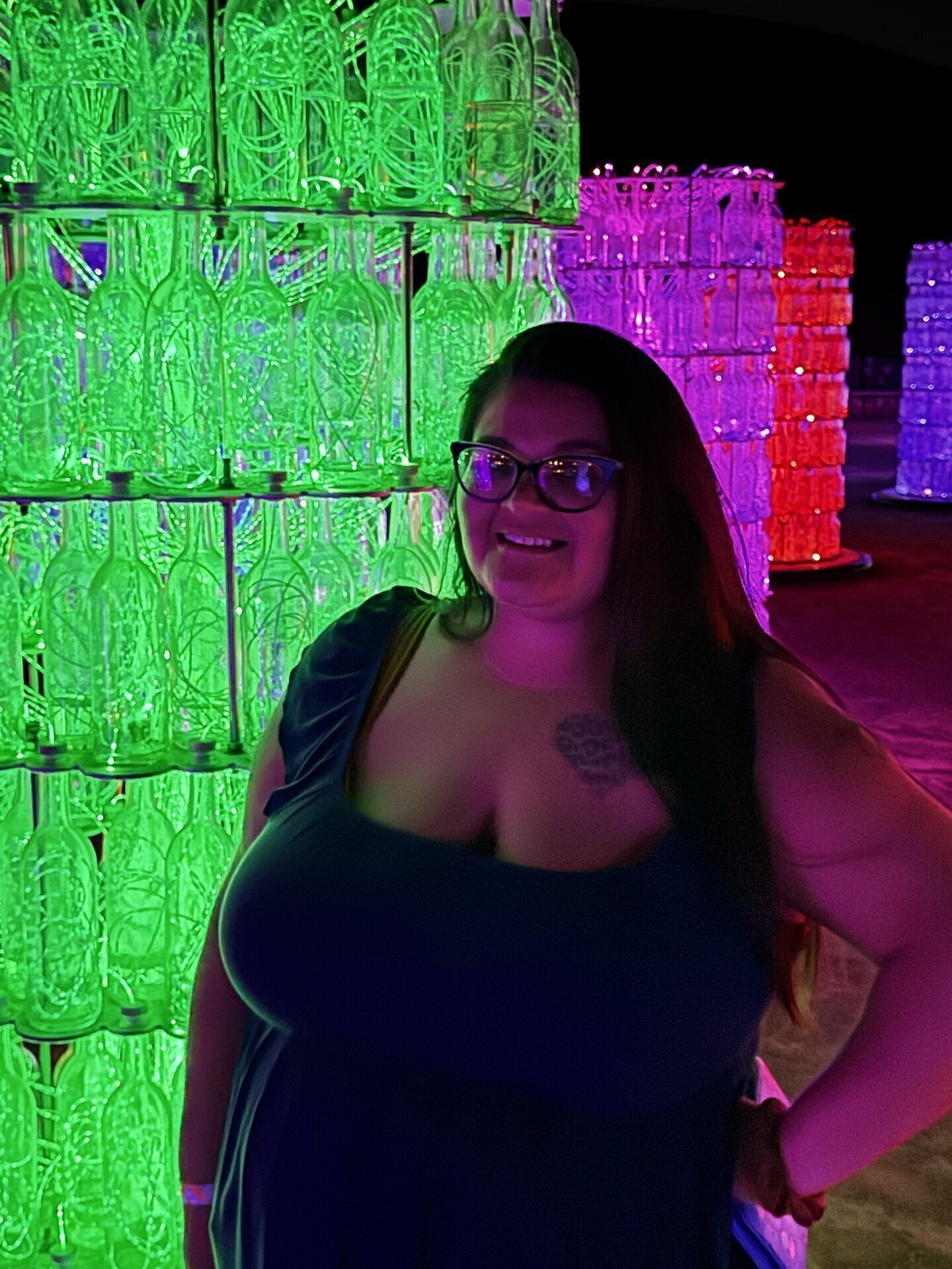 Raven Belle: Neon Art Installation